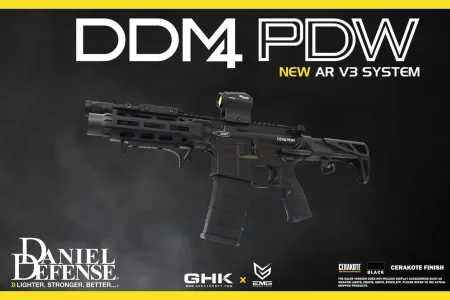 GHK DD M4 PDW V3 GBB 瓦斯槍