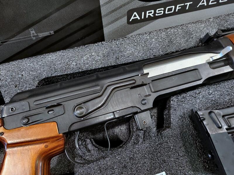 二手寄賣 近全新 LCT SVD 原木版 全鋼製 電動槍 AEG 1槍1匣.改精密管/HOP皮