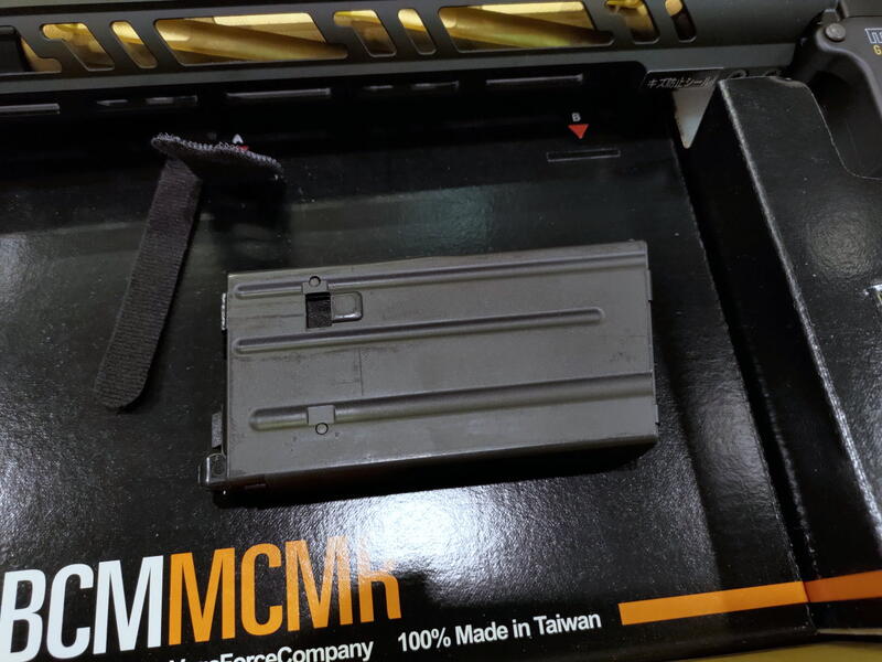 二手寄賣 近全新 MARUI MTR16 G-Edition 黑金版 GBB MWS 長槍 瓦斯槍 1槍1匣