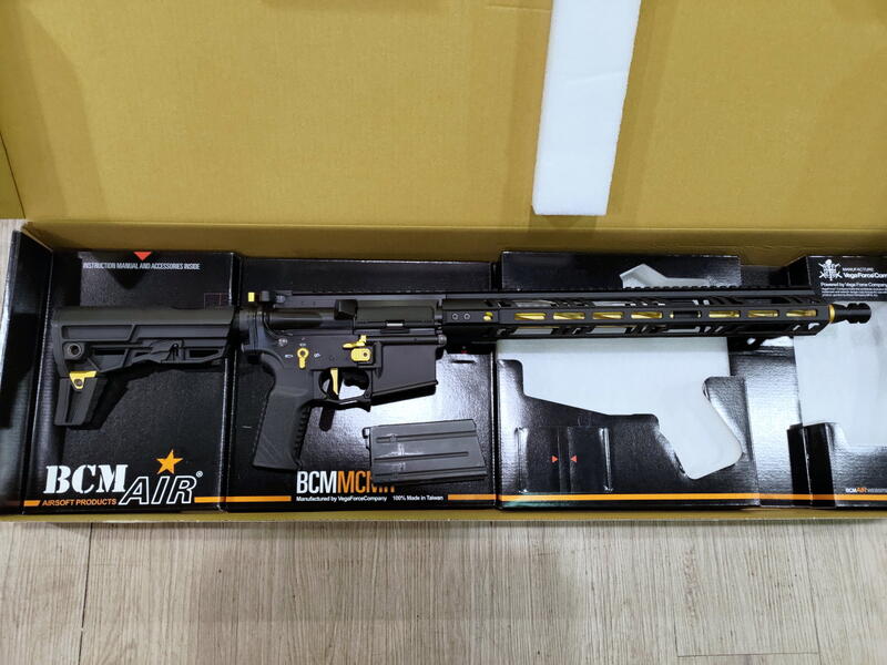 二手寄賣 近全新 MARUI MTR16 G-Edition 黑金版 GBB MWS 長槍 瓦斯槍 1槍1匣