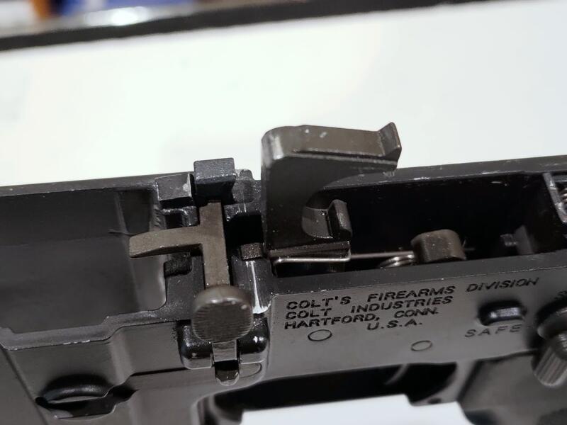 二手拆賣 9成新 GHK TAF客製 M16A2 刻字 下槍身+固定托 總成