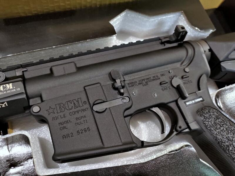 二手寄賣 近全新 VFC BCM MCMR CQB 11.5 GBB 授權刻字 全金屬 瓦斯槍 1槍1匣