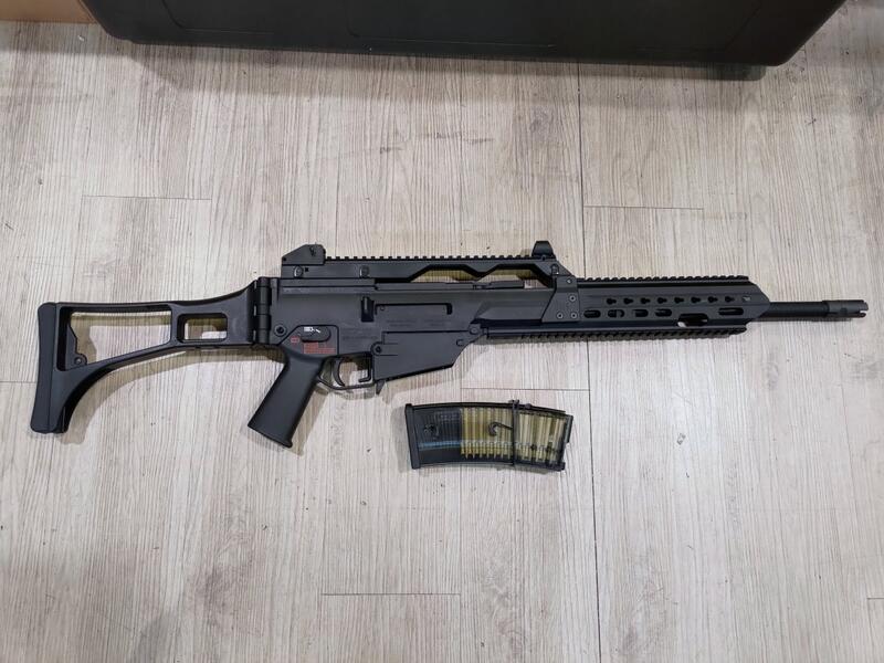 二手寄賣 近全新 VFC HK G36KV V2 點放/連發 GBB 瓦斯槍 改Ultima Industries 魚骨