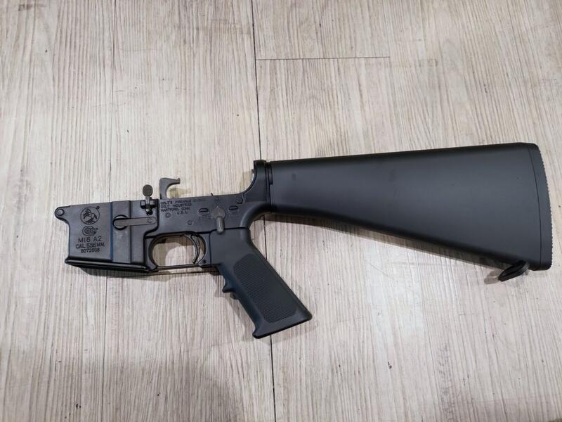 二手拆賣 9成新 GHK TAF客製 M16A2 刻字 下槍身+固定托 總成