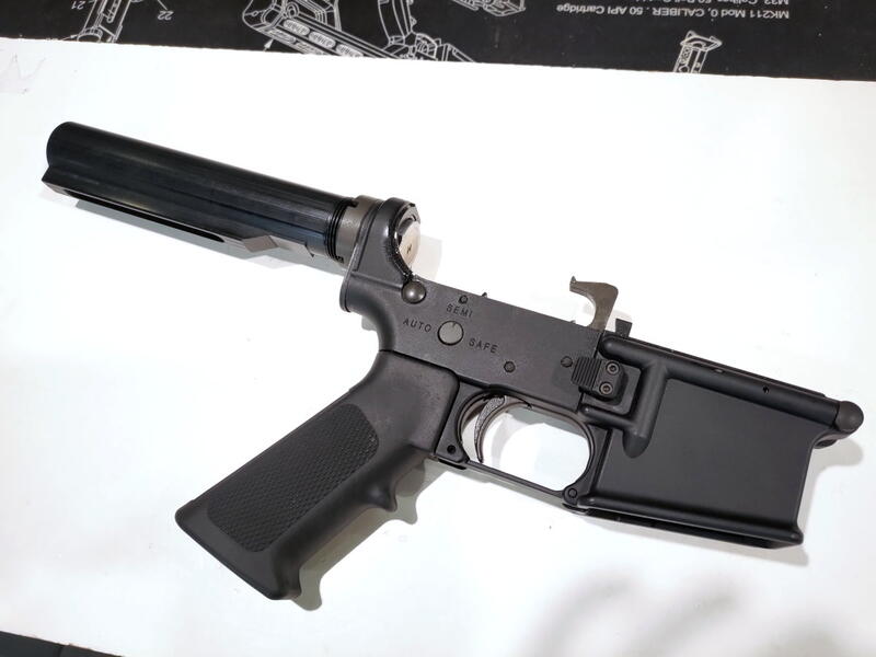 二手拆賣 9成新 2023年版 GHK M4 MK16 URGI 小馬刻字 下槍身總成/下槍身準系統